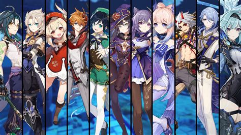 Genshin Impact Characters List - Design Talk