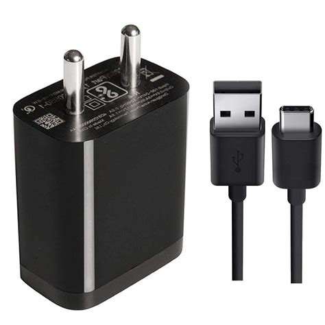 Poco C75 5G 18W Fast Charger With Type C Cable (Black) – SellG.in