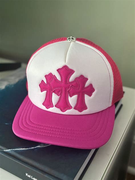 Chrome Hearts 🌴NEW 2024 - MIAMI LEATHER CROSS HAT | Grailed