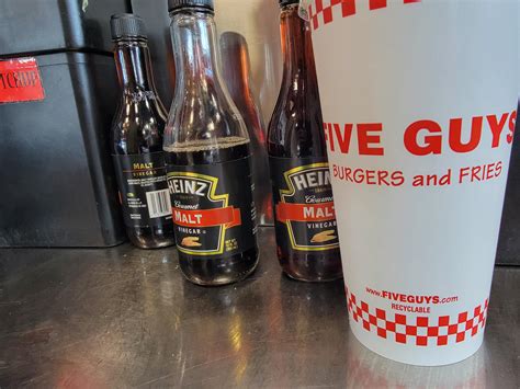 What Is Malt Vinegar For At Five Guys at Stephen Mcclain blog