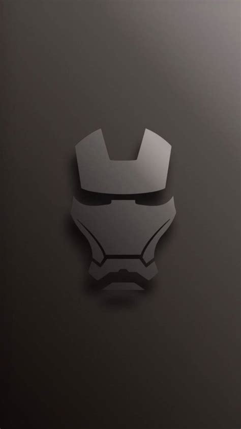Download Plain Gray Iron Man Android Wallpaper | Wallpapers.com