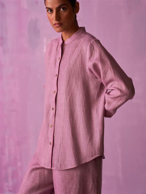 Mio Pintuck Co-ord Set - Lavender – Manan