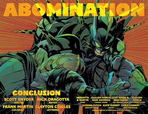 Spoilers: Absolute Batman Fighting Absolute Bane, Round Two