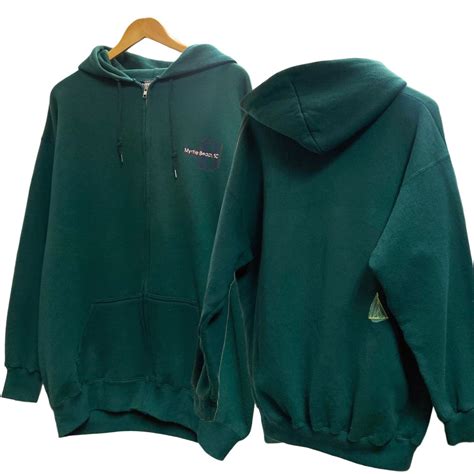 プロスピ MADE IN USA 90s PRO SPIRIT スウェット ジップパーカー グリーン【XL】ジップフーディー | BACK ...