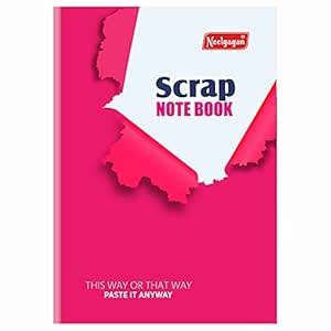 NEELGAGAN Scrap Notebook A4 Coloured-16 Pages, (21cm X 29.7cm ...