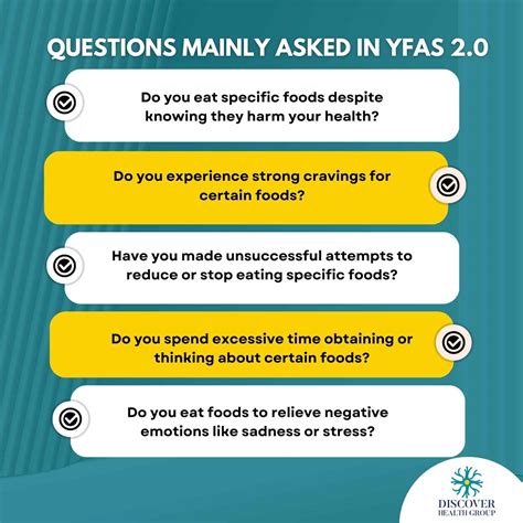 Yale Food Addiction Scale (YFAS): Definition, Components, Scoring and ...