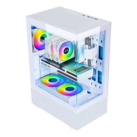 Ant Esports White Cabinet Crystal X2, Best Price