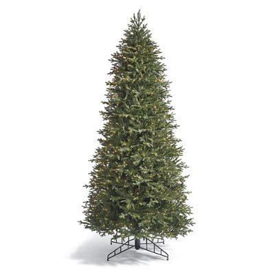 Fraser Slim Artificial Pre-lit Christmas Tree | Frontgate