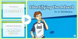 Identifying Adverbs and Their Types Exercise - Twinkl