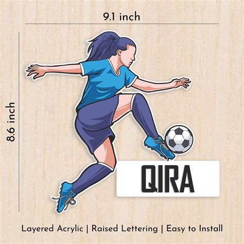 Football Fanatic - Kids' Room Door Sign – Housenama