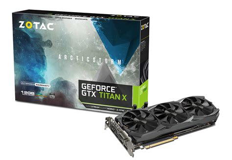 TITAN X ArcticStorm | ZOTAC