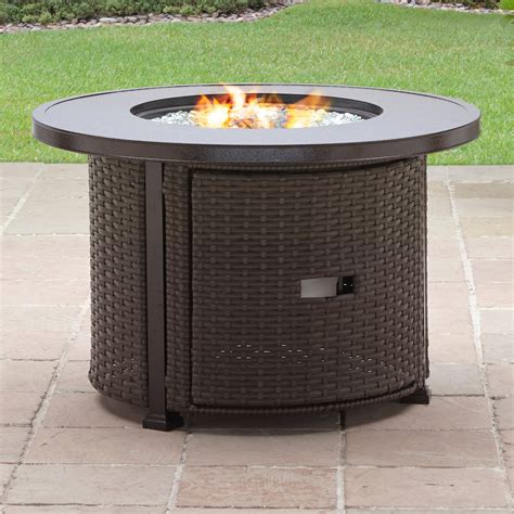 Better Homes & Gardens Colebrooke 37" Round 50,000 BTU Propane Gas Fire ...
