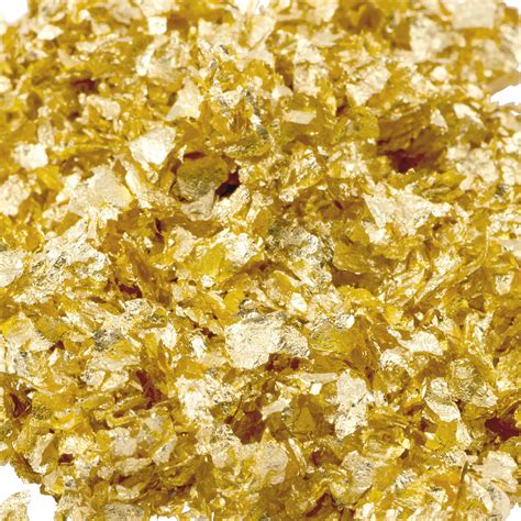 Edible Gold Leaf Flakes | Buy Pure Gold Flakes for Cakes