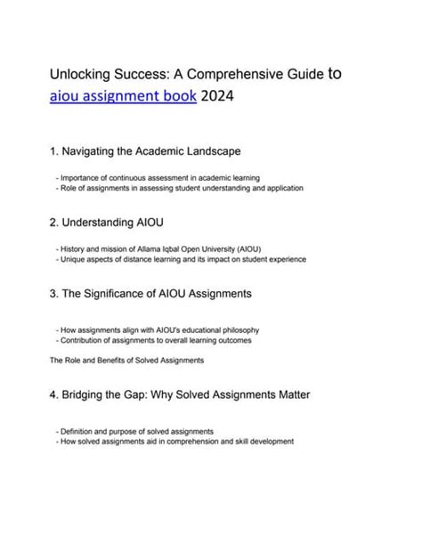 Image result for AIOU Solved Assignment Spring 2021