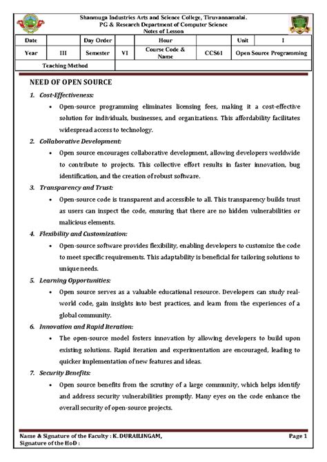 OSS Notes - PG & Research Department of Computer Science Notes of ...
