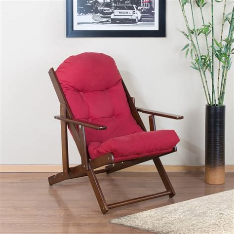 Buy Addison Solid Wood Folding Chair - Red from Home Centre at just INR ...