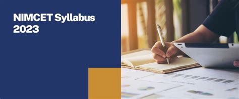 NIMCET Syllabus 2023 - Entrance Exam | Sunstone Blog