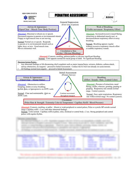 SOLUTION: Pediatric assessment triangle - Studypool