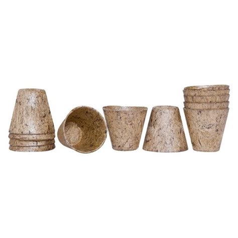 Spranila Coco Coir Pot Seed Starter 3 inch Pot (Pack of 20) - Premium ...