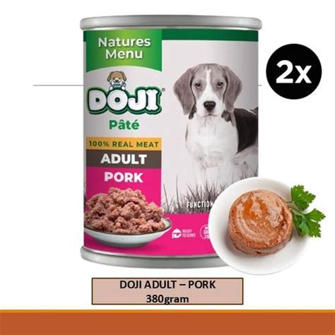 Jual MAKANAN ANJING KALENG DOJI ADULT PORK 380 GRAM - Kab. Sidoarjo ...