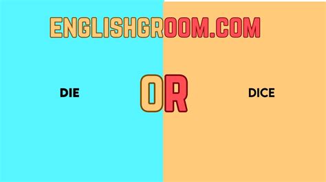 🎲 Die vs Dice The Definitive Guide to Correct Usage