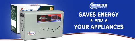Microtek PEARL EM4150+ Voltage Stabilizer for AC up to 1.5 Ton