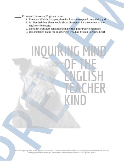 "American History" by Judith Ortiz Cofer Quiz and Answer Key | Made By ...