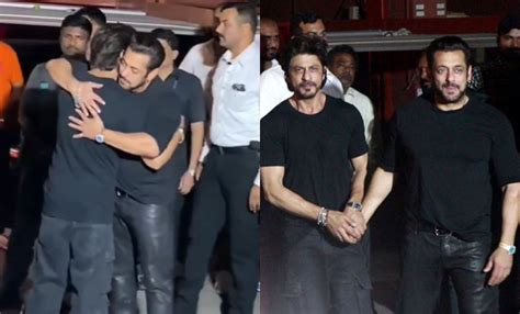 Karan Arjun Feels! Shah Rukh Khan Hugging Salman Khan On His 57th ...