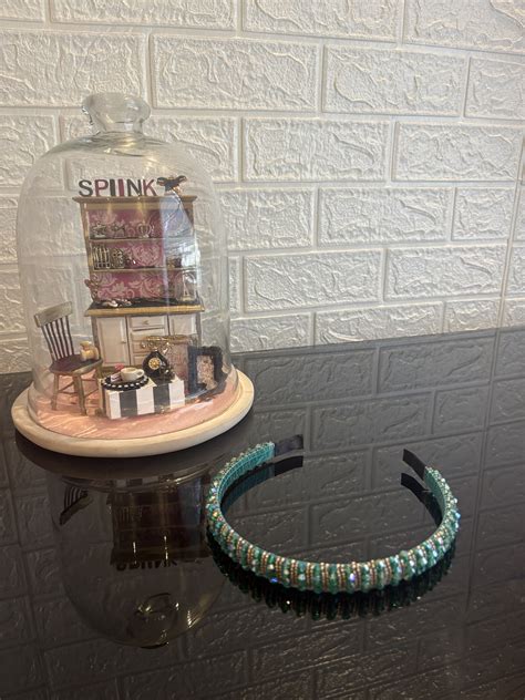 Green Beaded Hairband – Spiink India