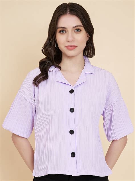 Pink Sugarcane Popcorn Textured Shirt – Civvies