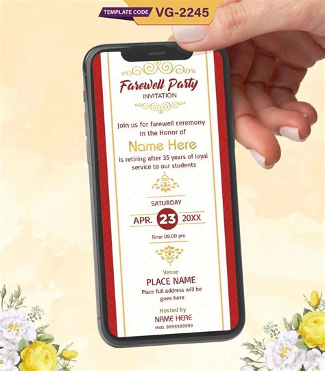 Retirement Farewell Party Invitation | Honoring Years of Service | VG ...