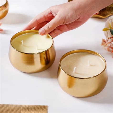 Floral Wilderness Double Wick Scented Candle Set Of 2 Online - Premium ...