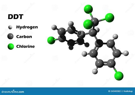 DDT 3D Structure Stock Photography - Image: 24345582