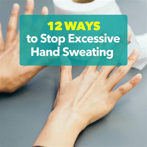 How To Prevent Sweaty Hands