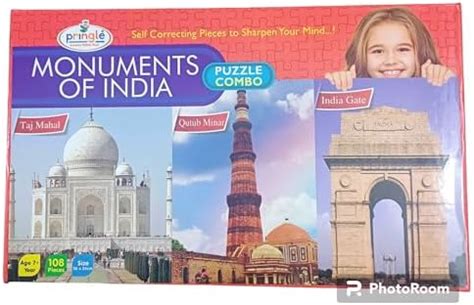 Buy PRINGLE Monuments of India Game for Kids & Adults, Recommended Age ...