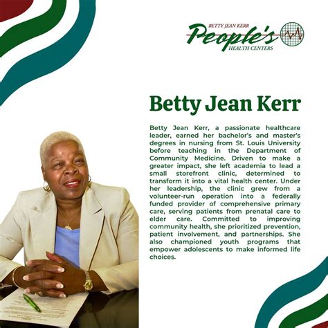 Betty Jean Kerr’s vision and dedication transformed a small storefront ...