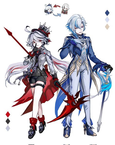 Furina x Arleccino Genshin Impact | HoYoLAB