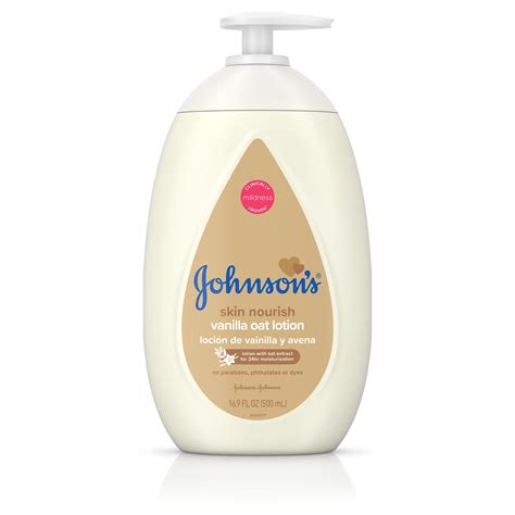 Johnson's Baby Moisturizing Lotion with Nourishing Vanilla & Oat ...