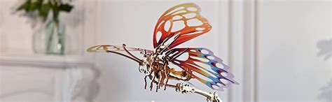 Buy Ugears Butterfly 3D Mechanical Model, Self-Assembling DIY Craft ...