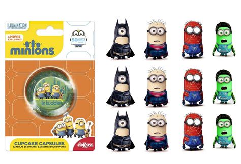 Buy Despicable Me Minions Ideal birthday surprise. x50 muffin cases and ...