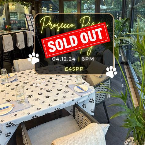 Prosecco, Pizza & Paint Your Pet - SOLD OUT, Lu's Place, Gate 1 ...