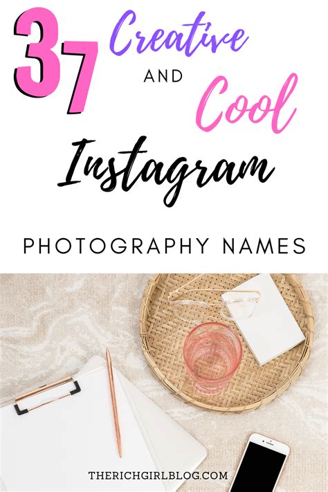 creative photography usernames