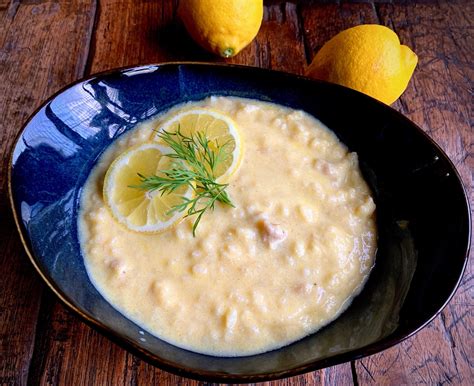 Avgolemono Soup (Greek Egg Lemon Chicken Soup)