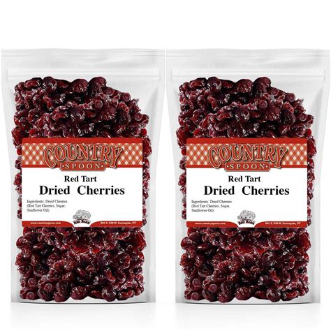 Buy Dried Tart Montmorency Cherries 4 lb. by Country Spoon Online at ...