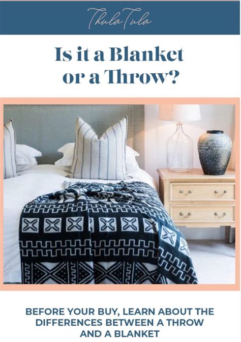 difference between a throw and a blanket