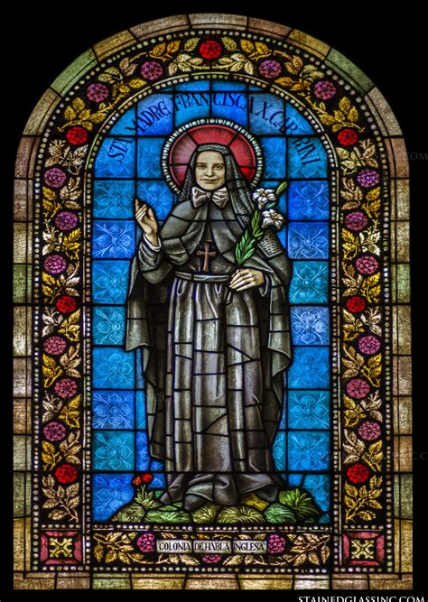 "Saint Frances Xavier Cabrini" Stained Glass Window