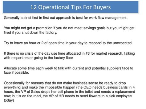 101z operational tips