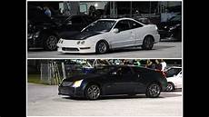 Cadillac Cts Vs Acura Tl by Turbo Acura Integra Vs Cadillac Cts V Cadillac Cts Vs Acura Tl