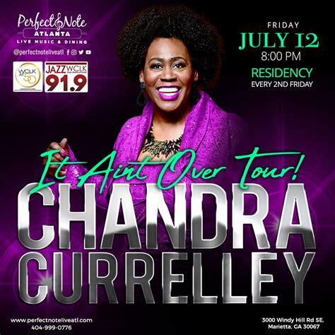 Actress and Singer Chandra Currelley - Perfect Note Atlanta
