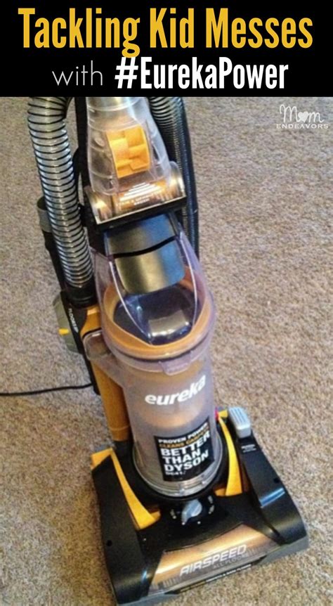 Cleaning up GIANT kid messes with the Eureka AirSpeed All Floors Vacuum ...